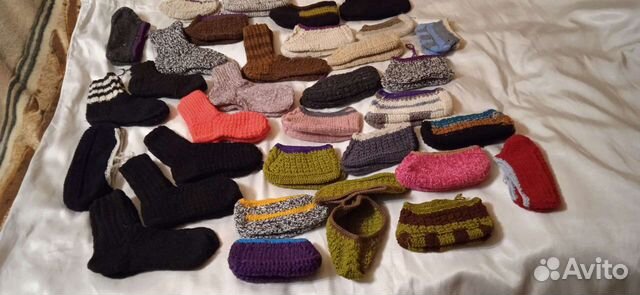 Носки, следки ручной работы