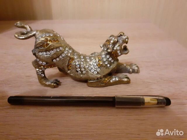 Шкатулка в виде тигра