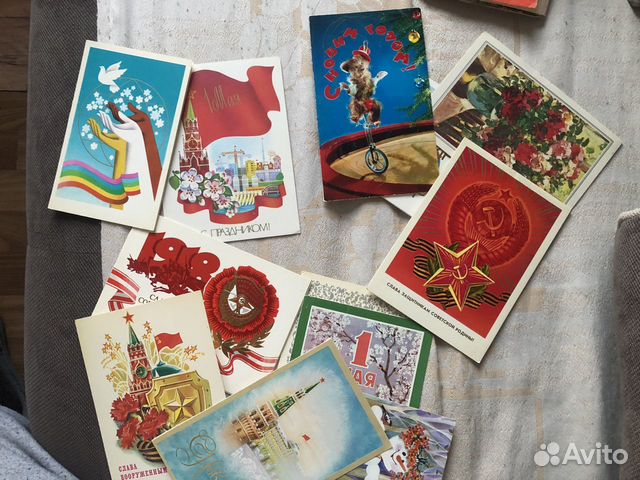 Открытки СССР чистые