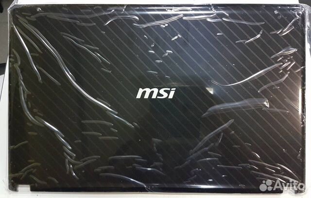 Крышка матрицы ноут. MSI CX70. Отп. в регионы