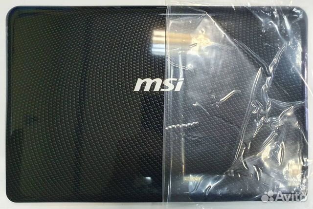 Крышка матрицы ноут. MSI U210. Отп. в регионы