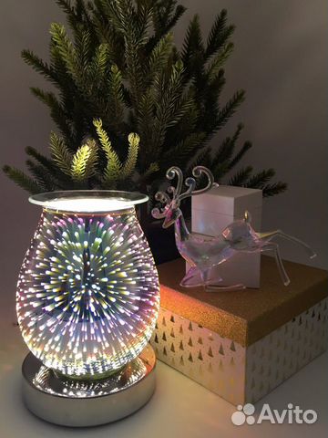 Ночник светильник аромалампа новогодний фонарь
