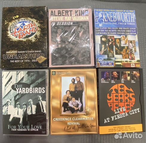 DVD рок коллекция
