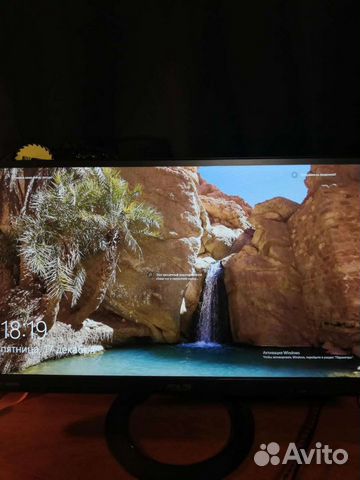 Игровой компьютер с монитором бу+подарок playstati