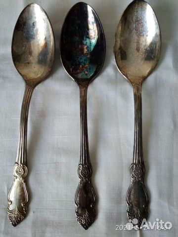 Мельхиоровые ложки СССР