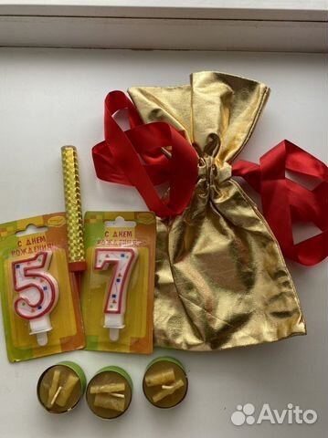 Свечи цифры