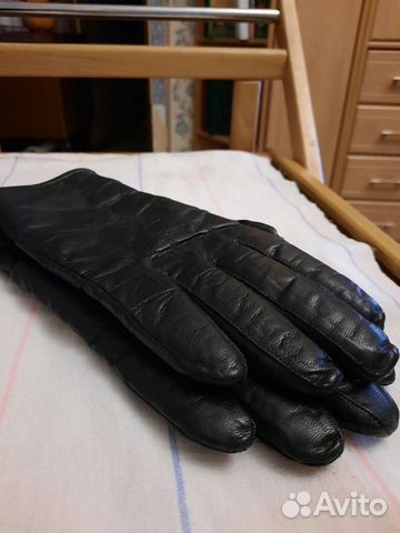 Перчатки СССР натуральная кожа на меху