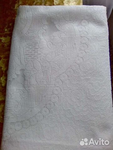 Скатерть белая 2,0х1,55
