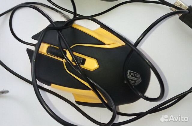 Мышь проводная игровая Dexp Unit CM-1201