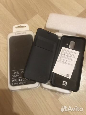 Чехол книжка samsung a6 2018