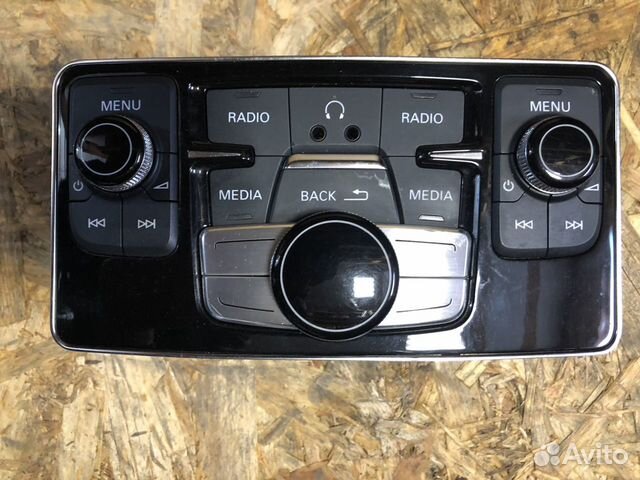 Панель управления мультимедией задний audi a8 d4