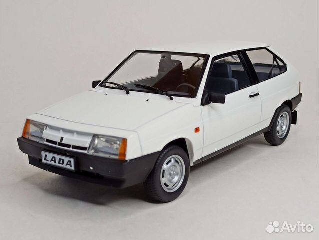 Ваз 2108 LADA Samara Белый 1:18