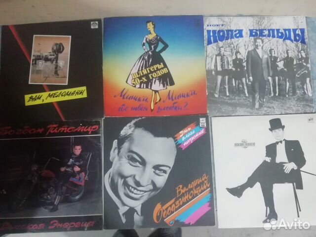Интересные пластинки на Мелодии и после