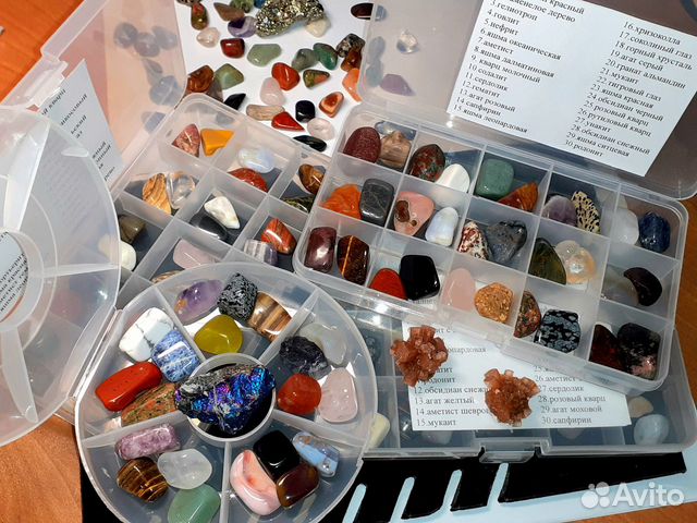 Наборы минералов для школьников