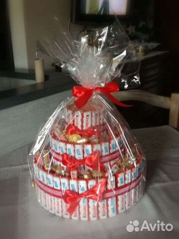 Торт из конфет