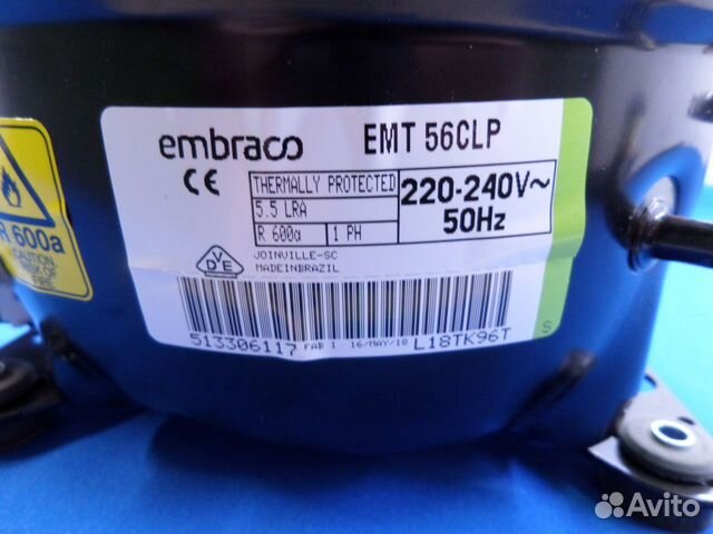 Embraco emt56clp схема подключения