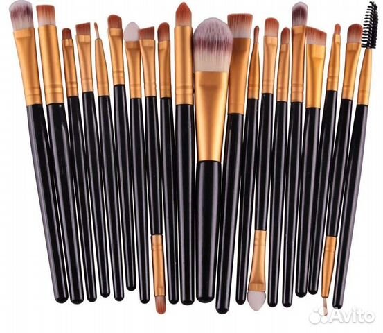 Набор кистей для макияжа 20 шт отличное качество