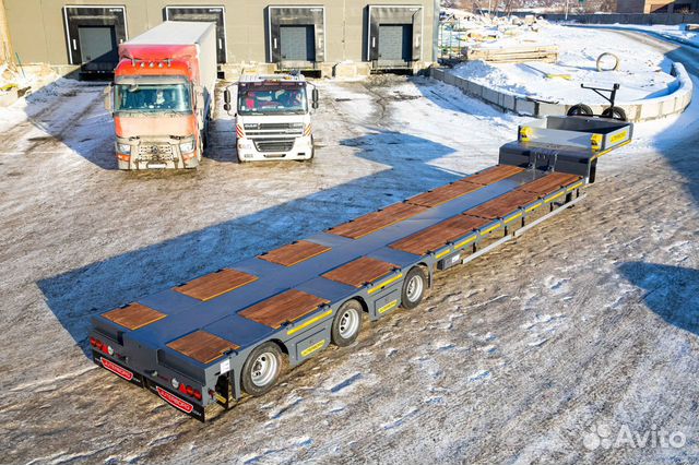 Полуприцеп трал (тяжеловоз) Juterborg 985234, 2023