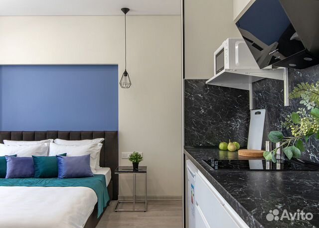 

Квартира-студия, 23 м², 2 кровати