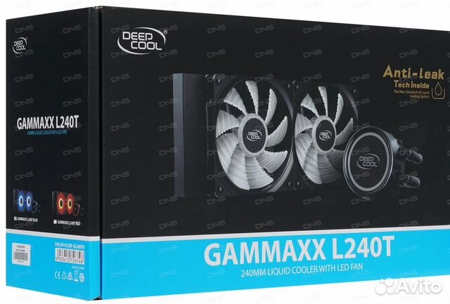 Система водяного охлаждения deepcool gammaxx L240T