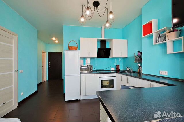 

1-к. квартира, 44 м², 2 кровати