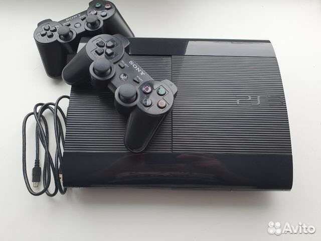 Sony PS3 super slim шитая 500 гб