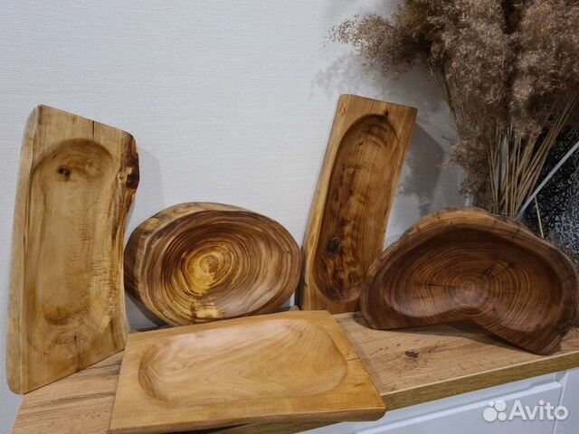 Менажница, сервировочная доска, посуда из дерева