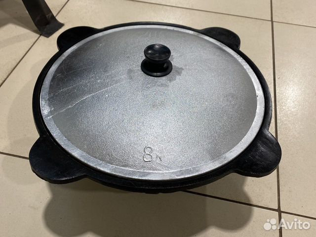 Казан чугунный 8 литров