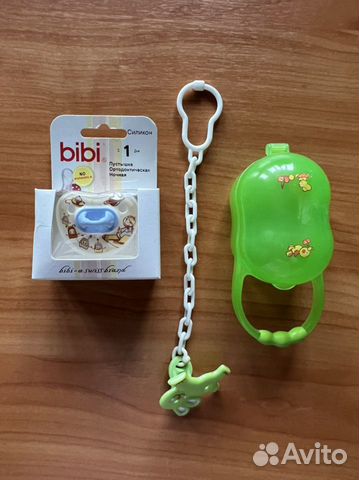 Пустышка ортодонтическая bibi новая