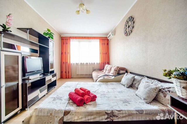 

1-к. квартира, 42 м², 2 кровати