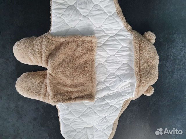 Одеяло- мишка в коляску