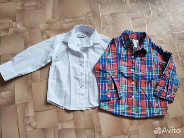 Рубашки 86 размер