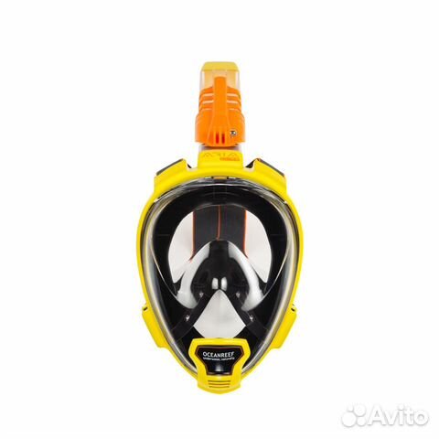 Маска для снорклинга Ocean Reef Aria QR+ желтая