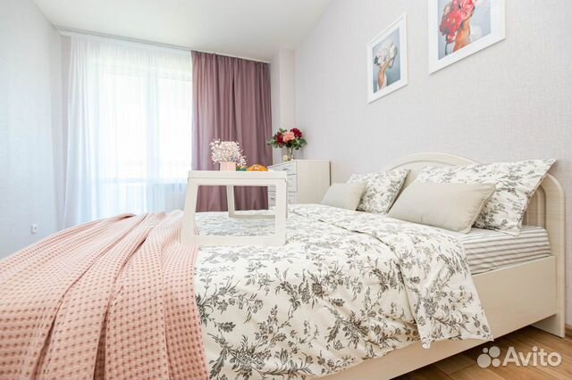 

1-к. квартира, 46 м², 3 кровати
