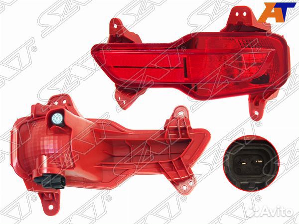 Фонарь в задний бампер KIA RIO X-line