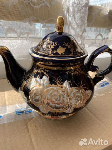 Чайник антиквар фарфор, Чехословакия