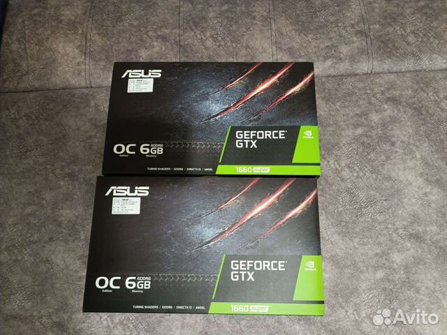 Видеокарта asus geforce 1660 super