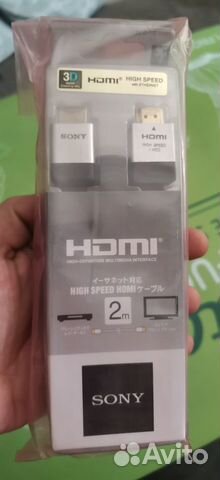 Кабель hdmi Sony качественный новый