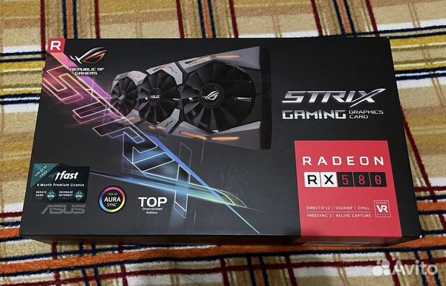 Rx580 strix gaming. ASUS Strix RX 580 8gb 2048sp.