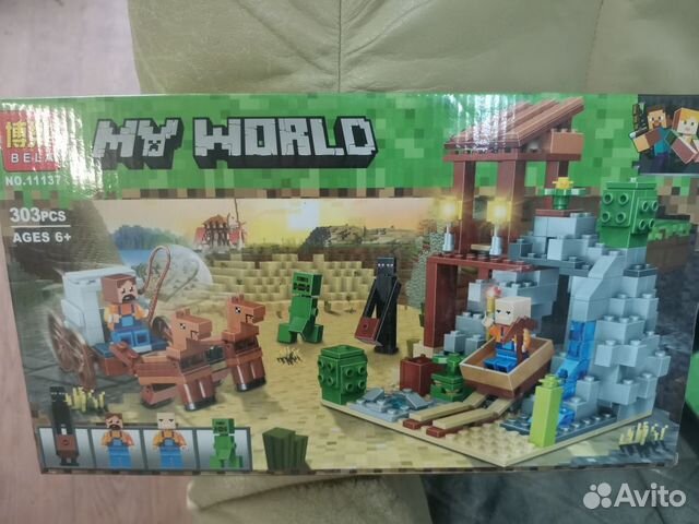 Конструктор Bela Minecraft 11137 Шахта Алекса