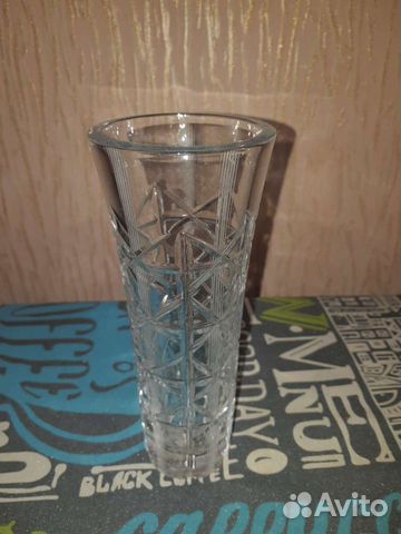 Ваза хрустальная