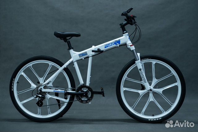 Велосипед Складной iRide, 27.5' гидравлика белый