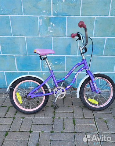 Детский велосипед для девочки 5 6 7 лет