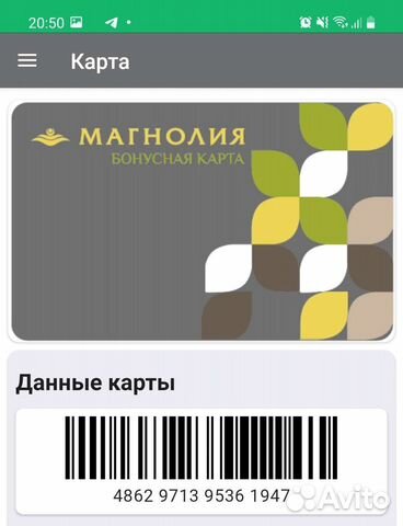 Магнолия карта получить