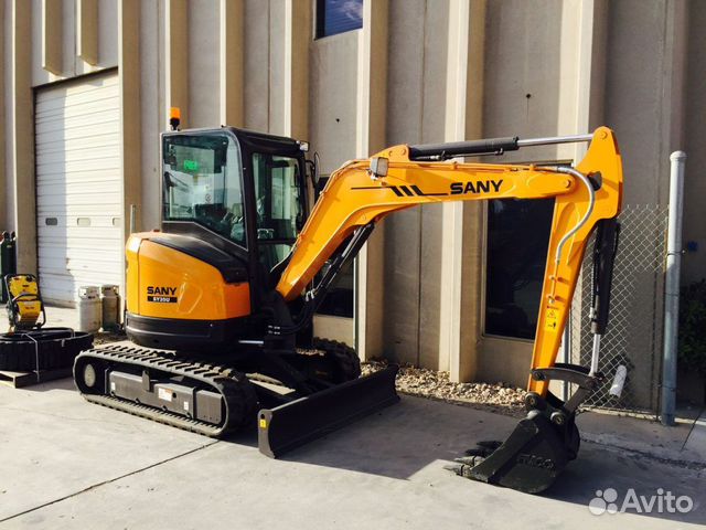 Мини-экскаватор Sany SY35U, 2023