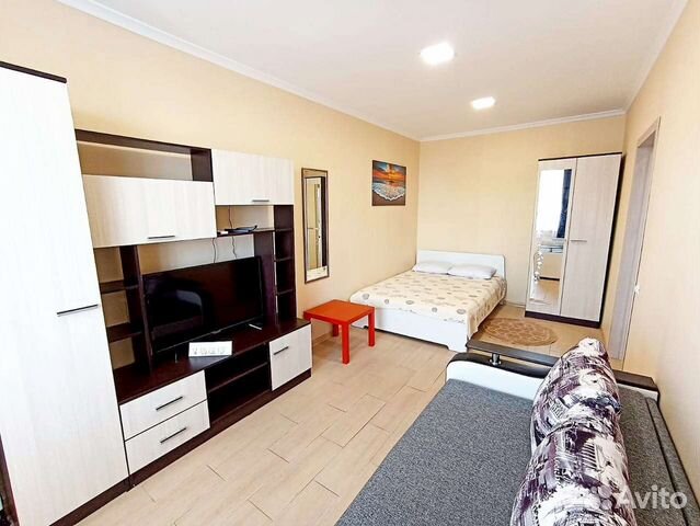 

1-к. квартира, 42 м², 2 кровати