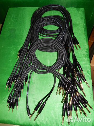 Кабель 2 jack6,35 на mini jack 3.5mm от 0,5до15м