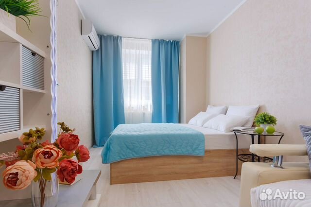 

1-к. квартира, 42 м², 2 кровати