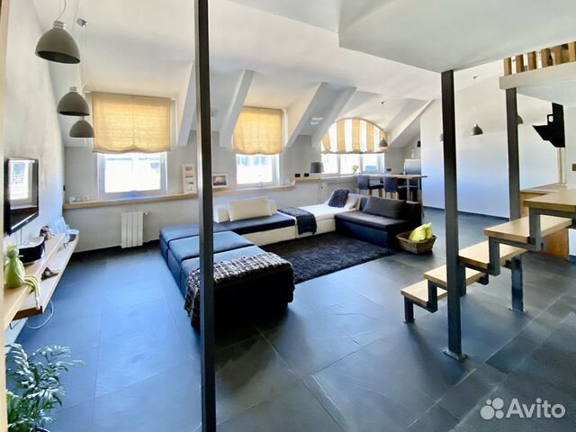 

Квартира-студия, 70 м², 3 кровати