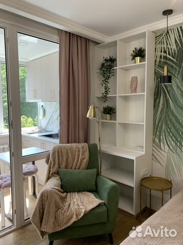 

1-к. квартира, 20 м², 2 кровати